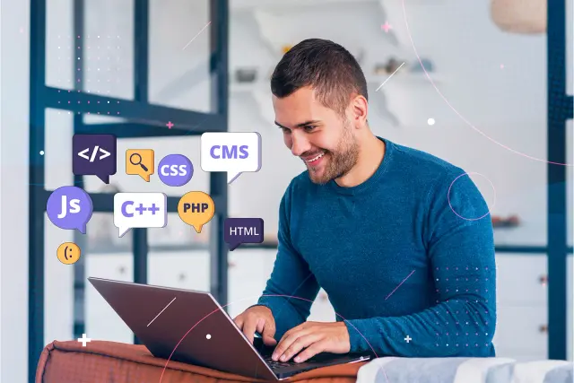 Web development course by DH Digital Marketing Institute teaching HTML, CSS, JavaScript, and modern tools to build responsive, high-performance websites.